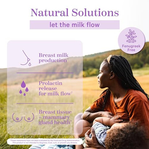 Gomas de Suplemento de Lactação – Suporte ao Suprimento de Leite Materno com Cardo de Leite, Alfafa, Vitamina D e B12, Recuperação Pós-Parto, Essenciais para Amamentação – Framboesa - Pink Stork