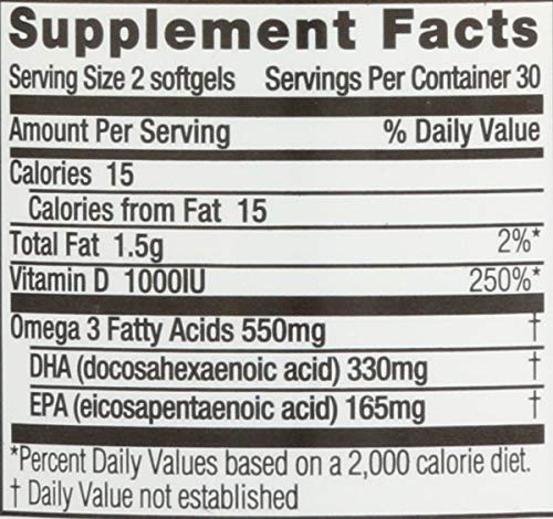 Essentials Soft Gels Vegan Ultra Omega-3 EPA e DHA com Vitamina D – 60 Cápsulas - Spectrum