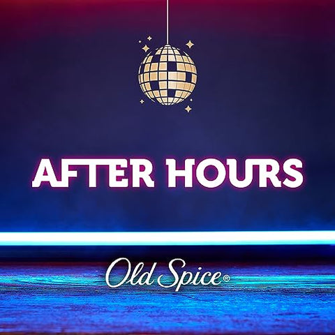 Body Wash para Homens, Fragrância After Hours, 710 ml (Pack com 4 unidades) - Old Spice