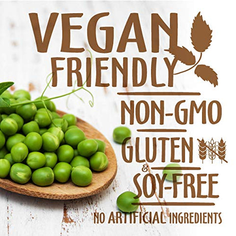 Nutrasumma - Proteína de Ervilha Fermentada em Pó 2.11 LB – Chocolate – Fonte de Ervilhas da América do Norte – Pó de Proteína Vegetal (Sem OGM, Sem Glúten, Amigável para Veganos)