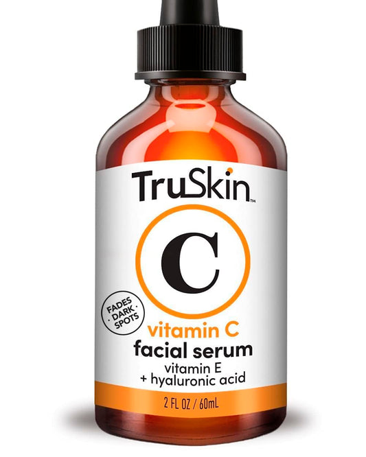 TruSkin Naturals - TruSkin Serum Facial Vitamina C – Anti-Envelhecimento com Ácido Hialurônico e Vitamina E | 30ml