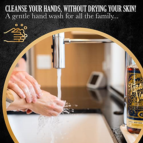 Carolina Castile Soap - Sabonete Líquido Natural para Homens com Pele Sensível – Corpo e Rosto – Óleo de Oliva e Manteiga de Cacau – 250ml