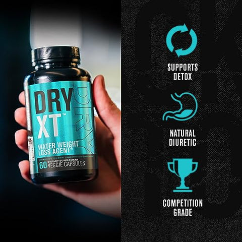 Dry-XT – Suplemento Natural para Perda de Peso Retenção de Água | Reduz Retenção de Líquidos - Jacked Factory