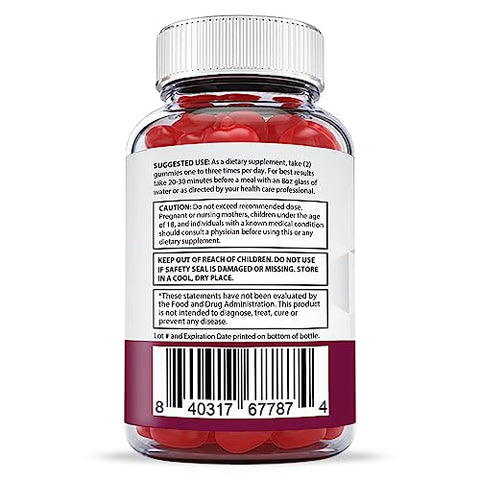 Justified Laboratories - (2 Pacotes) Gomas de ProFast Keto ACV Fórmula Extrema 2000MG Pro Fast Vegan Non GMO com Suco de Romã Beterraba B12 120 Gummys