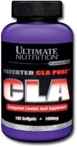 CLA – Queimador de Gordura Pura para Perda de Peso – Fórmula Premium de Força Patenteada 1000mg, 180 Softgels - Ultimate Nutrition