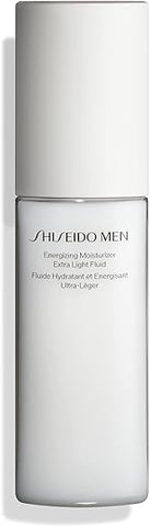 Shiseido Men Energizing Moisturizer Extra Light Fluid 100 mL – Reduz a aparência de linhas finas e opacidade