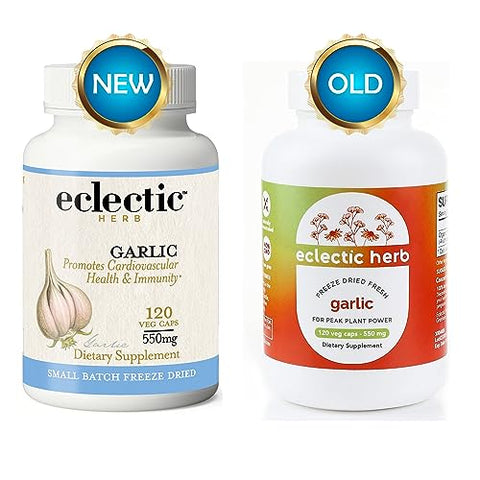 ECLECTIC INSTITUTE - Cápsulas de Alho Cru Não-OGM da Eclectic Institute | Saúde Geral | 100% Natural
