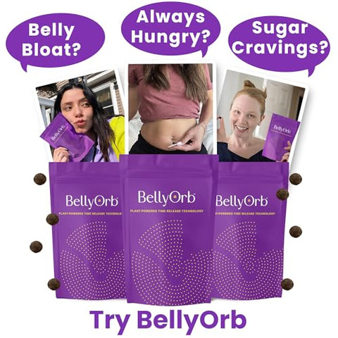 Belly Orb – Adesivo BellyOrb – Funciona para Homens e Mulheres com Artemísia, Cravo, Canela, Gengibre 30 Peças - LURE Essentials
