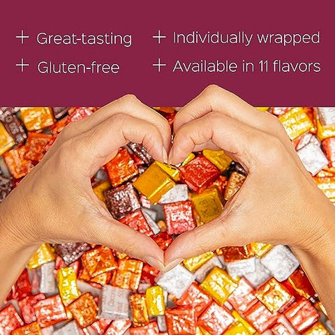 Suplemento de cálcio mastigável Bariatric Advantage Citrato de Cálcio Chewy Bites 500 mg – para pacientes de cirurgia bariátrica – Vitamina D3 – Suplemento de cálcio mastigável sem açúcar – Bariatric Calcium Chews