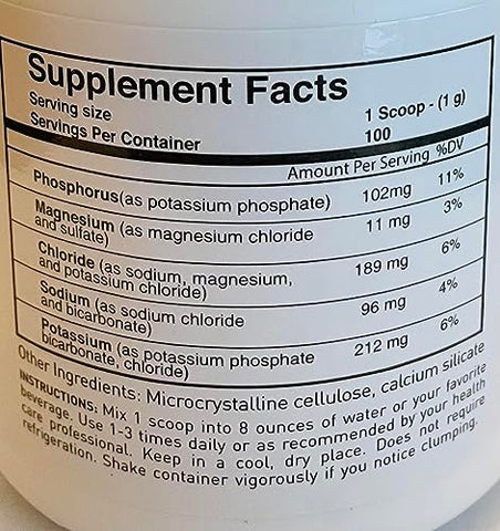 Revive: Pó eletrolítico completo para hidratação, desintoxicação e redução de cãibras – 100g - Synerplex