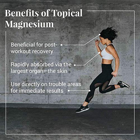 Spray de Óleo de Magnésio Ancient Minerals, Concentração Elevada de Cloreto de Magnésio Zechstein Genuíno (120ml)