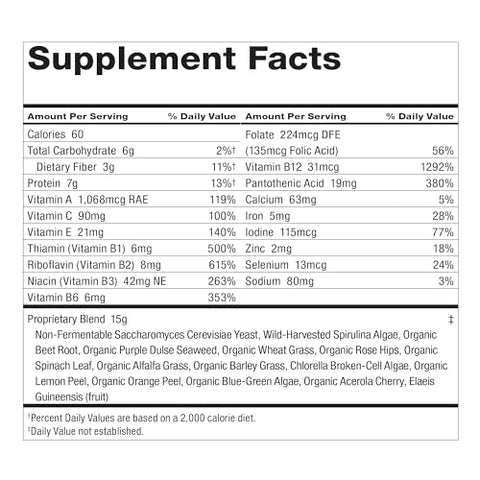 Dr. Schulze's - Dr. Schulze’s SuperFood Plus | Vitamina – Energize seu dia com o SuperFood Plus do Dr. Schulze | 100% natural e repleto de nutrientes essenciais | Embalagem de 500g