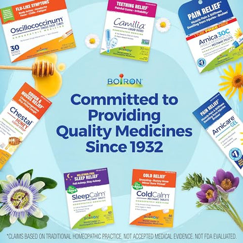 Chestal Xarope Adulto para Congestão Nasal e Torácica, Coriza e Alívio de Dor de Garganta – 200 ml - Boiron