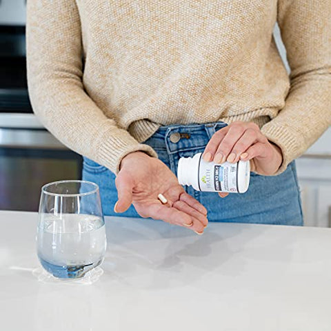 Vitamina K2 MK7 150mcg Health As It Ought To Be | Com Vitamina D | Livre de Soja | Testado para Pureza e Potência | 100 Cápsulas