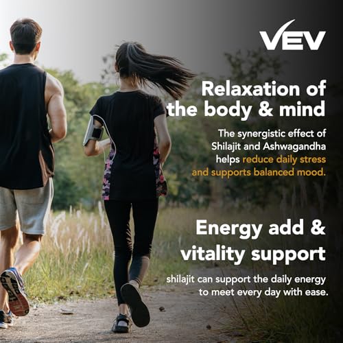Gummies de Shilajit com Ashwagandha, Sea Moss e Óleo de Semente Preta – Potencialize sua saúde com ingredientes naturais! - VEV