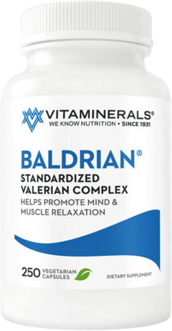 Vitaminerals - Baldrian® Original Relaxante Natural Padronizado Valeriana (250g)
