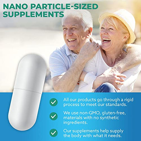 One Planet Nutrition - Nano Extrato de Semente de Uva 250 mg Cápsulas Vegetais (120 Porções), Nano para Absorção Aprimorada, Suporte à Saúde Antioxidante para a Saúde Vascular, Não-OGM, Vegano, Livre de Glúten