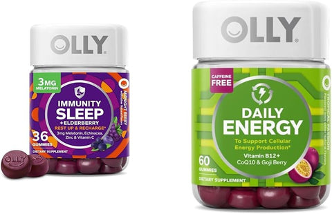 Gummy Melatonina para Imunidade e Sono – 36 Unidades - OLLY