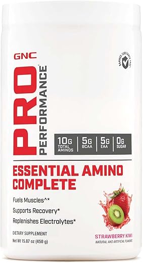 Pro Performance Amino Complete Morango Kiwi 450g – Recuperação Muscular - GNC