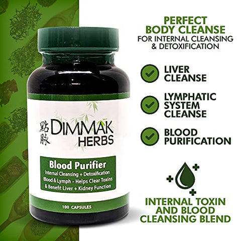 Dimmak Herbs - Purificador de Sangue Dimmak Herbs para Limpeza Interna  | Limpeza Interna e Saúde |