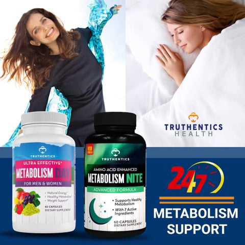 Booster Noturno de Metabolismo para Homens – Aumente sua Queima de Calorias! - TRUTHENTICS