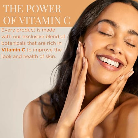 Limpeza Facial com Vitamina C, Ilumina e Reduz Sinais de Envelhecimento, Linhas Finas e Textura Irregular, com Água de Coco e Aloe Vera, 200 ml - InstaNatural