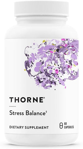 Stress Balance – Suporte Adrenal com Vitamina C | Fórmula Antiga Phytisone | 60 cápsulas | Marca THORNE - THORNE