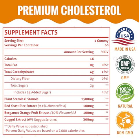 ChiQwench - Suplemento Colesterol com 1500 Mg de Fitosteróis de Plantas – Marca em Destaque