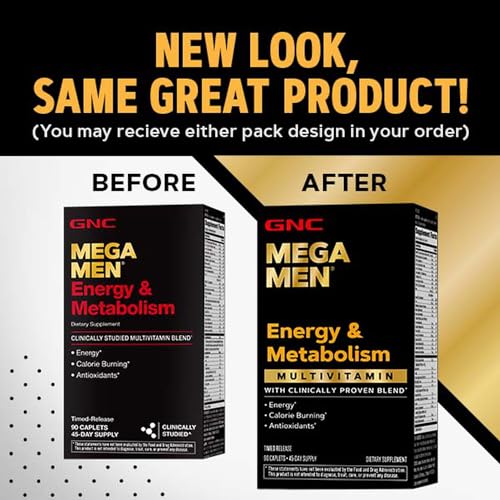 Mega Men Energy – Suplemento Energético para Homens – 60 Cápsulas - GNC