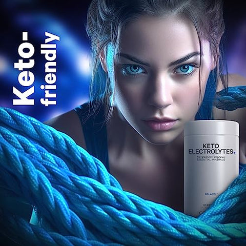 Keto Eletrólitos – Suplemento Vegano em Tabletes com Magnésio, Potássio e Cálcio | Marca Codeage - Codeage