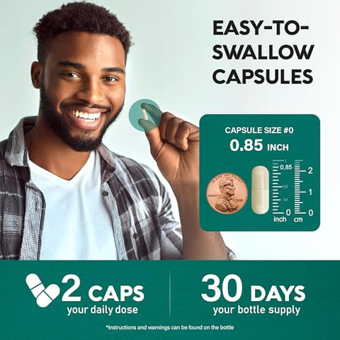 NUTRAHARMONY - 5HTP 400 mg Cápsulas – Suplemento 5-HTP Triptofano – Ashwagandha | L-Theanine | Erva de São João | Vitaminas B6 | Marca: [Nome da Marca]