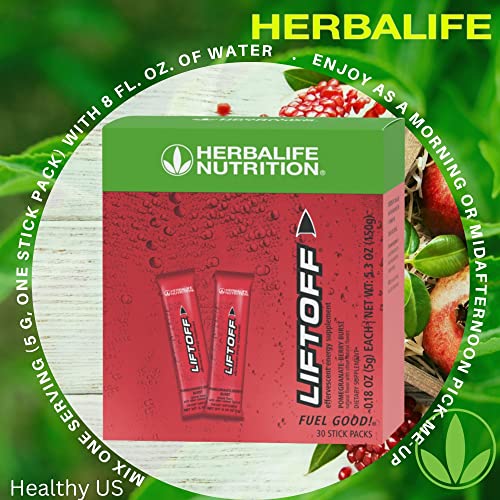 Herbalife - HERBALIFE Liftoff Pomegranate-Berry Burst 30 Tabletes – Energético Natural