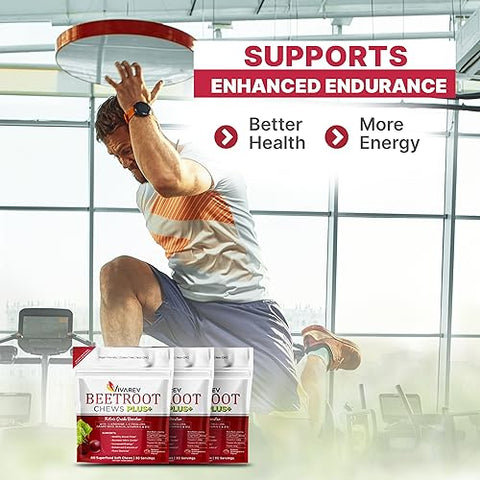 VIVAREV - Suplemento de Óxido Nítrico de Beterraba – 1000mg de Pó de Beterraba com L Arginina, L Citrulina, Extrato de Semente de Uva, Niacina, Vitamina C – Marca de Produto