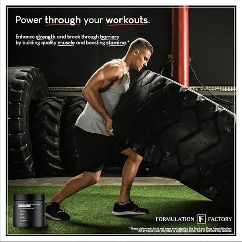 Formulation Factory - Self Obsessed: Maximizador de Masculinidade 10 em 1 para Homens, Crescimento Muscular, Energia, Impulso, Resistência, Resistência, Força, Cognição, Recuperação, Impulsionador, Potencializador, Shilajit, Tongkat