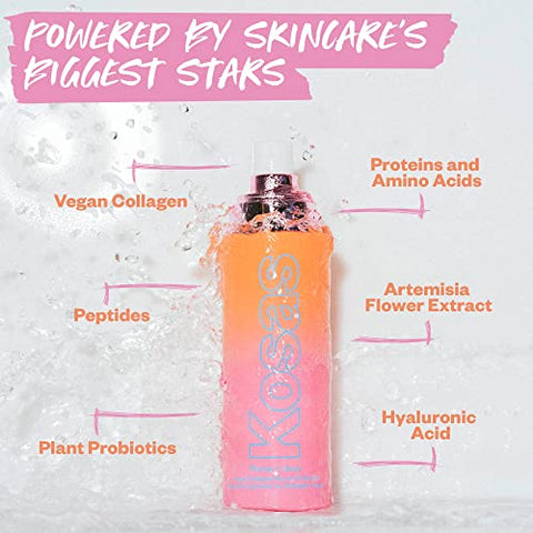 Plump and Juicy Vegan Collagen Spray – Serum Facial Vegano – EUA – Firmeza, Suavidade e Hidratação – 100ml - Kosas