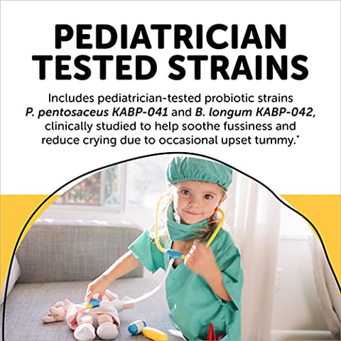 Baby Probiotic Drops: Probióticos para Saúde Digestiva e Suporte Imunológico, para Bebês de 0 a 24 Meses, Vegano, Sem Glúten, Testado por Pediatras (Fornecimento de 30 Dias) - SmartyPants