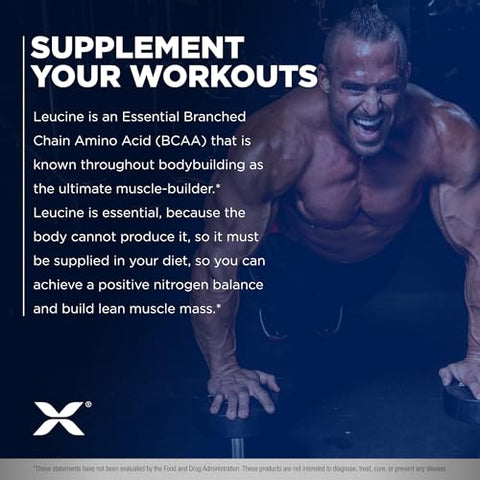 Leucine 5,000 mg – 400 g: Aumente seu desempenho com o poder da Leucina - ALLMAX Nutrition