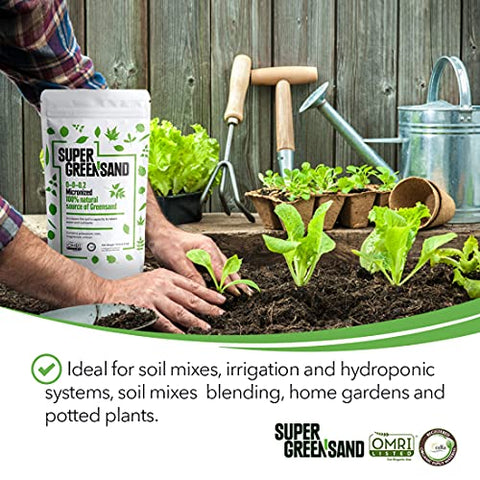 Super Greensand - Micronizado, 68 Minerais e Elementos Traços, 10 Libras