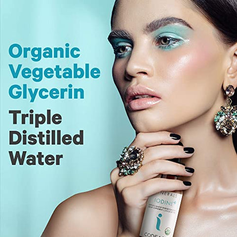 Iodine Drops Orgânicos Certificados USDA – 250 Mcg Por Porção – 1 Ano de Fornecimento – Suplemento Líquido de Iodo Puro – Vegano – 2 - Codeage