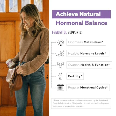 Triquetra Health - FemoSitol Pó de Inositol | Myo-Inositol – 100g | Aumente sua Saúde Hormonal