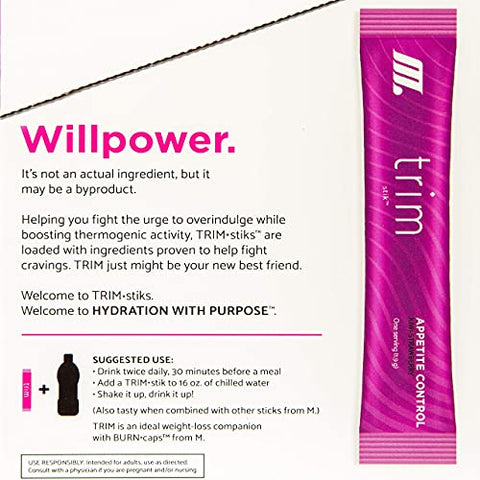 Nu Kai Wellness - Trim Stick com Presente, 30 unid. – até 60 Porções – Deliciosa Bebida de Kiwi Morango – Baixa Caloria – Anteriormente Slim Stix