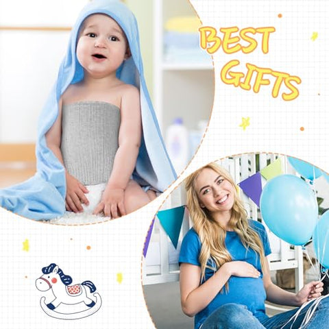 Cutecrop - 10 Pcs Faixa de Umbigo de Algodão para Botão Gtube de Bebê – Dupla Camada para Hérnias Umbilicais – Cinto Faixa de Barriga para Meninos e Meninas
