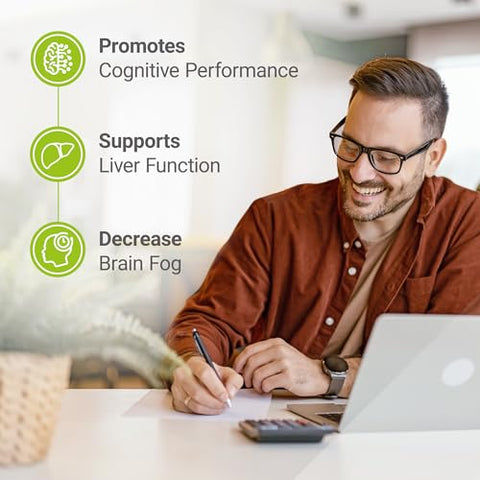 Choline Bitartrate 500mg | Suplemento de Alta Potência de Colina | Suporta o Desempenho Cognitivo - Nested Naturals