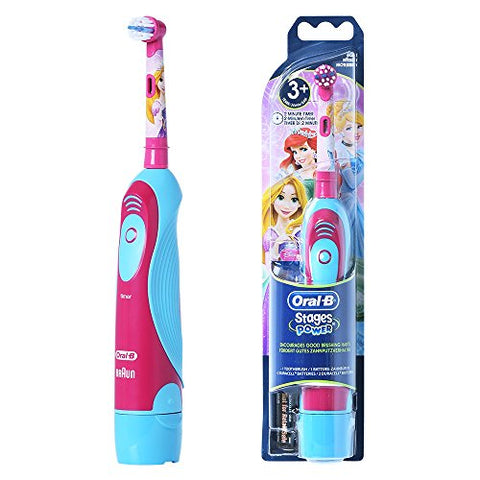 Oral-B - Escova de Dentes Elétrica Braun ORAL-B 4510K Stages Power para Crianças [DisneyPrincess]