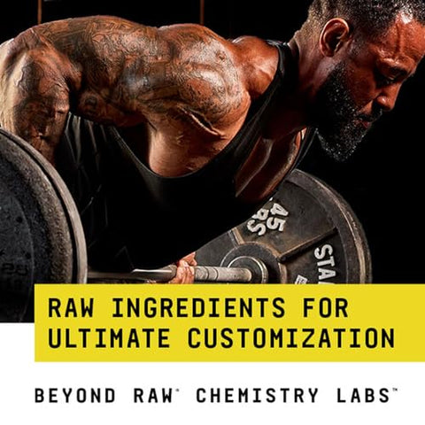 GNC - BEYOND RAW Chemistry Labs Betaine Anidro em Pó | Suporta Crescimento Celular Normal, Sistema Cardiovascular Saudável e Saúde do Fígado | 30 Porções