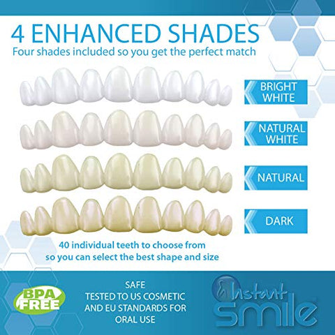 Kit de Substituição Temporária de Dente Instant Smile Complete Your Smile – Substitua um Dente Ausente em Minutos – Patenteado