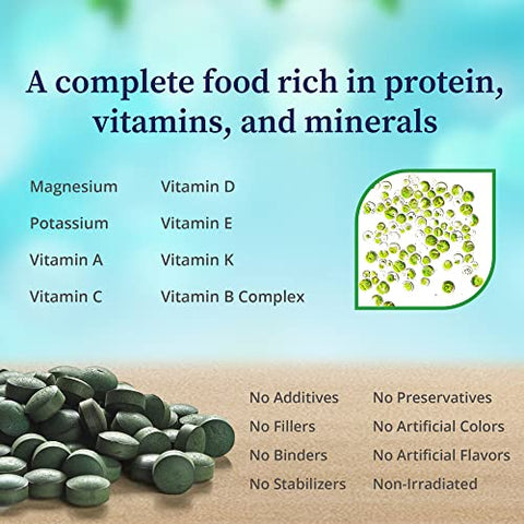 Chlorella Pyrenoidosa – Superfood Nutracêutico 100% Orgânico, com Parede Celular Rachada, Rico em Proteínas, Vitaminas e Minerais – Embalagem com Proteção Máxima - BioPure