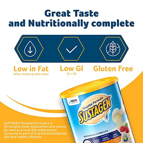SUSTAGEN - Sustagen Hospital Active 840g Neutro – Energia e Nutrição para sua Saúde