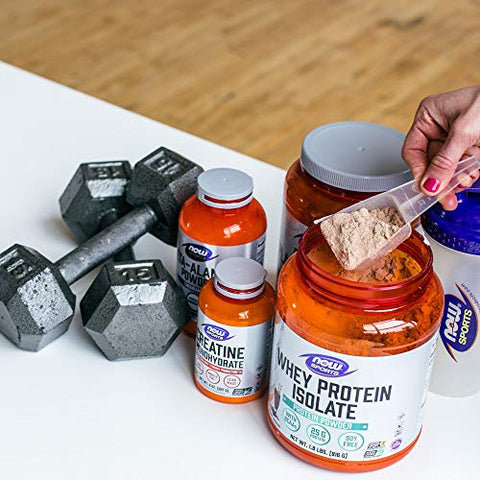 Sports Nutrition Beta-Alanine 750 mg – Retarda a Fadiga Muscular, Aumenta a Resistência – 120 Cápsulas Vegetais - NOW Foods