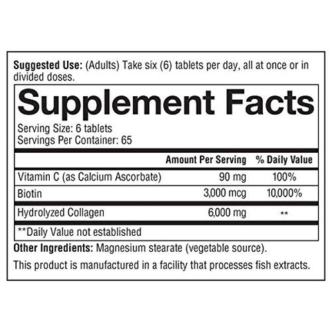 Youtheory - youtheory Colágeno Fórmula Avançada 1, 2 e 3 (390 Comprimidos) – Marca youtheory